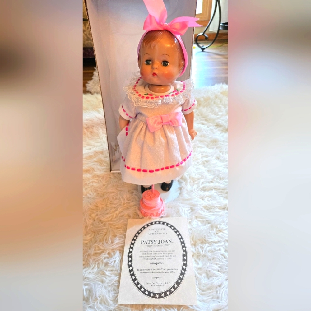New Effanbee PATSY JOAN Happy Birthday Doll 1996